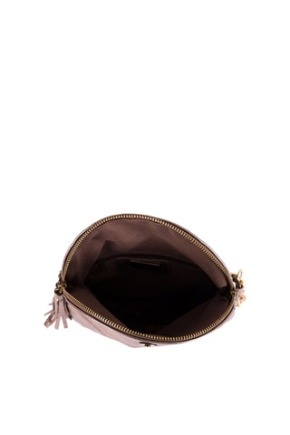 Sac bandoulière en cuir Beverly - Doré