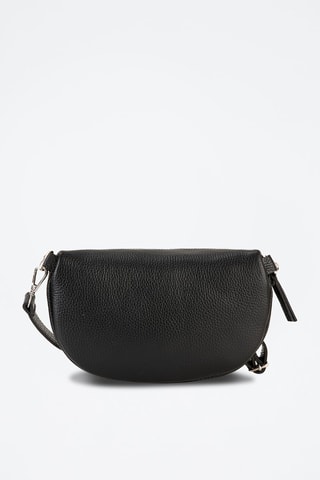 Sac banane en cuir Berenice - Noir