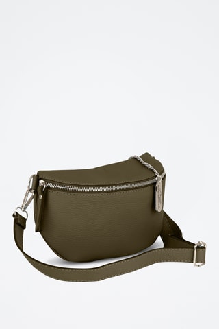 Sac banane en cuir Berenice - Vert