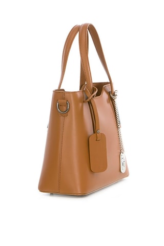 Sac à main en cuir Dalila - Marron