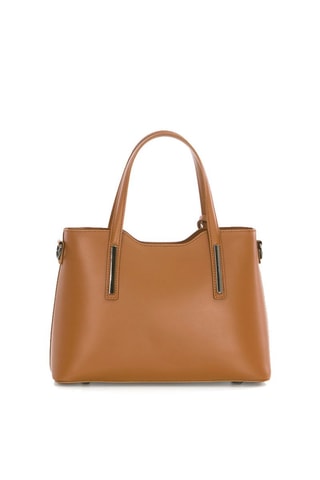 Sac à main en cuir Dalila - Marron