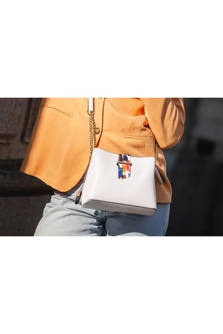 Sac bandoulière Vida - Blanc