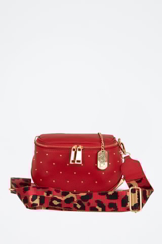 Sac banane en cuir Domenica - Bordeaux