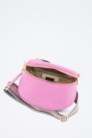 Sac banane en cuir Domenica - Rose