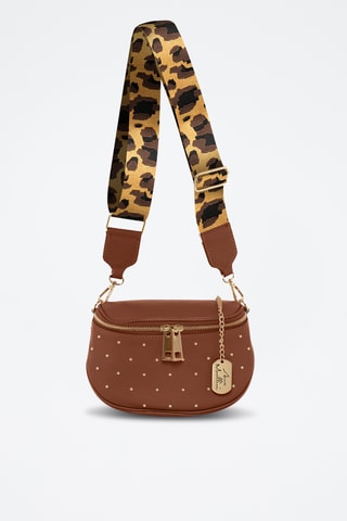 Sac banane en cuir Domenica - Marron