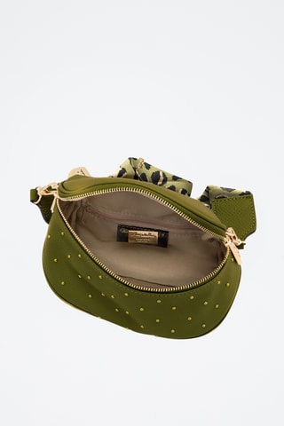 Sac banane en cuir Domenica - Vert