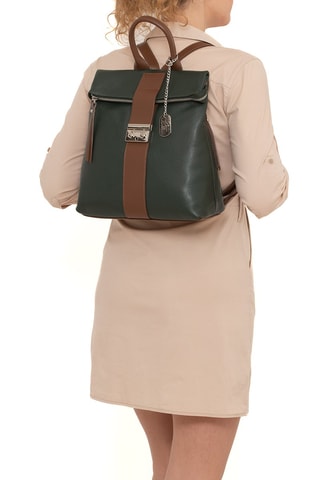 Sac à dos en cuir Azalea - Vert