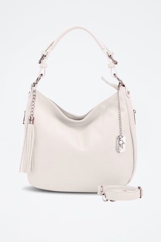 Sacs porté-épaule en cuir Florella - Beige