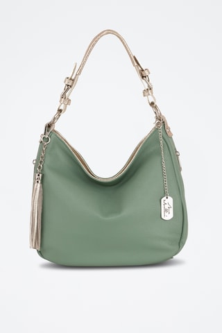 Sacs porté-épaule en cuir Florella - Vert