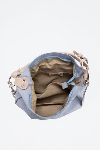 Sacs porté-épaule en cuir Florella - Bleu