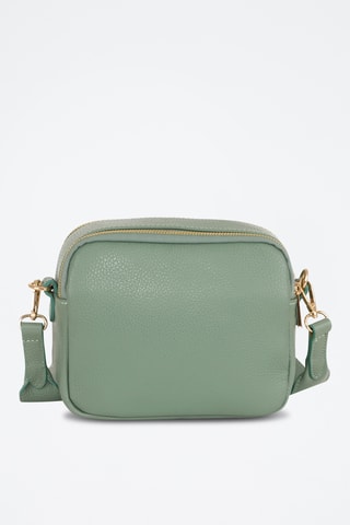 Sac bandoulière en cuir Aldina - Vert
