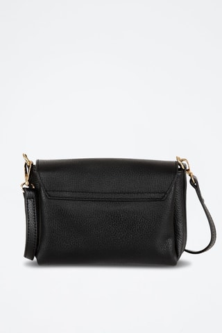 Sac bandoulière en cuir Matalia - Noir