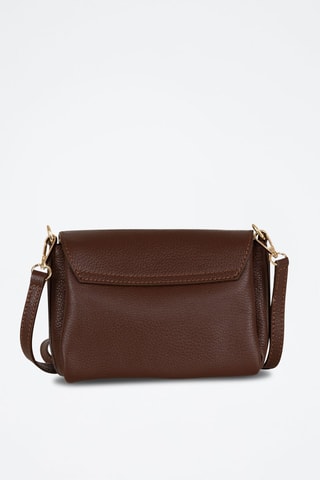 Sac bandoulière en cuir Matalia - Marron