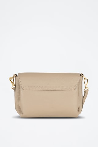 Sac bandoulière en cuir Matalia - Beige
