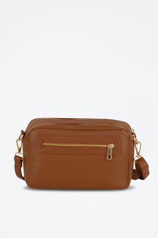 Sac bandoulière en cuir Pippa - Marron