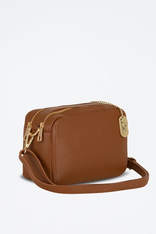 Sac bandoulière en cuir Pippa - Marron