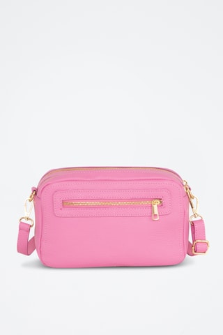 Sac bandoulière en cuir Pippa - Rose