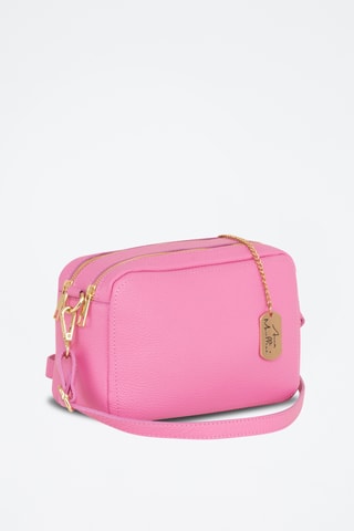 Sac bandoulière en cuir Pippa - Rose