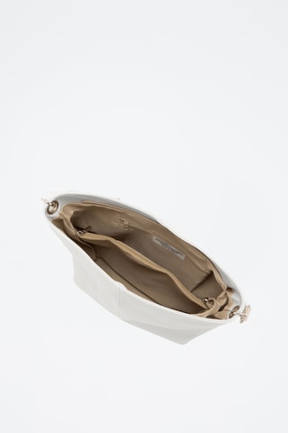 Sac bandoulière en cuir Trapani - Blanc