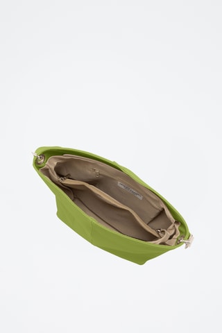 Sac bandoulière en cuir Trapani - Vert