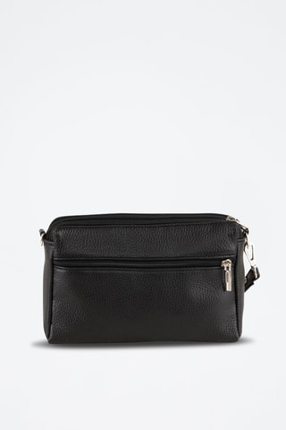 Sac bandoulière en cuir Idalia - Noir