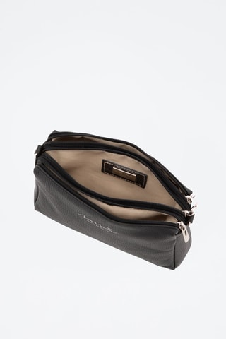 Sac bandoulière en cuir Idalia - Noir