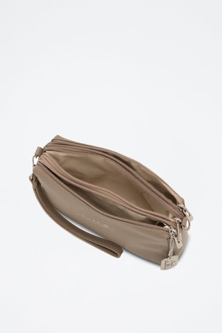 Sac bandoulière en cuir Idalia - Marron