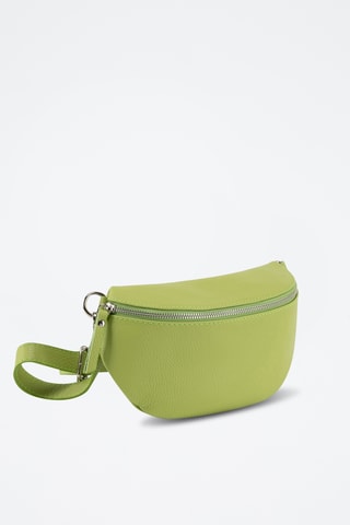 Sac banane en cuir Berenice - Vert