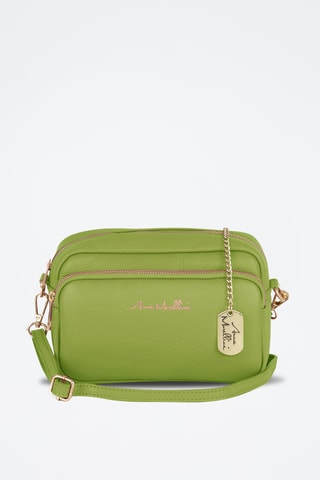 Sac bandoulière en cuir Tabita - Vert