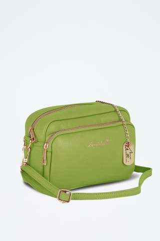 Sac bandoulière en cuir Tabita - Vert
