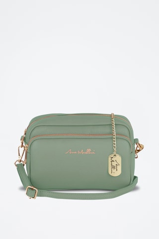 Sac bandoulière en cuir Tabita - Vert