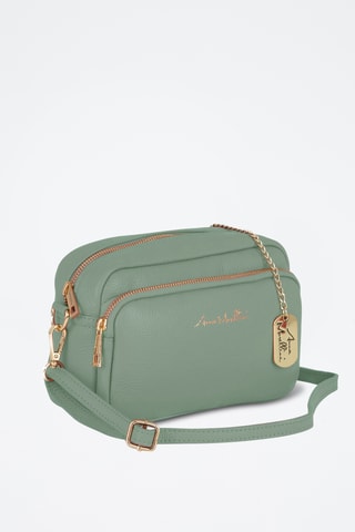 Sac bandoulière en cuir Tabita - Vert