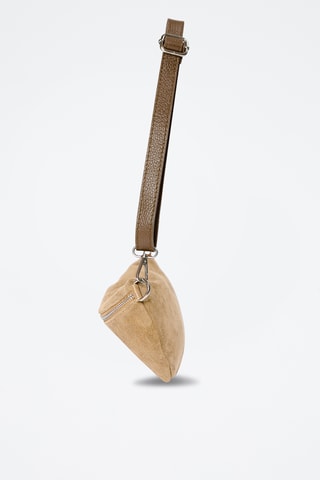 Sac banane en cuir Filellia - Beige