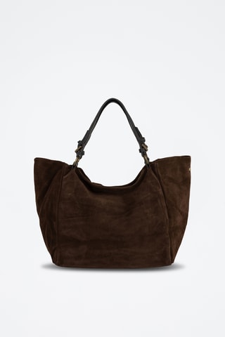 Cabas en cuir Gimignano - Marron