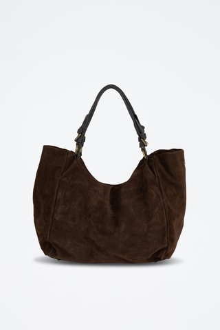 Cabas en cuir Gimignano - Marron