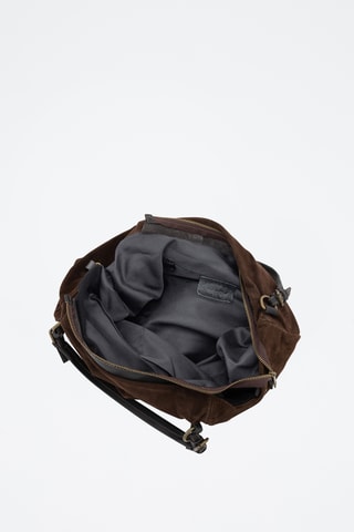 Cabas en cuir Gimignano - Marron