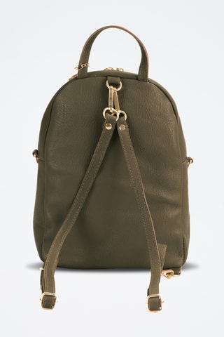 Sac à dos en cuir Zeolla - Vert