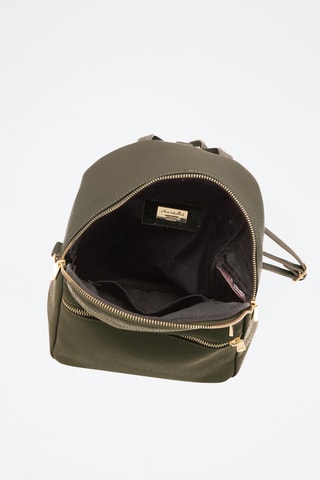 Sac à dos en cuir Zeolla - Vert