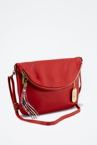 Sac bandoulière en cuir Alice - Rouge
