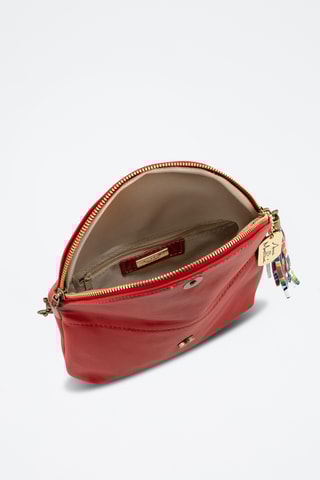 Sac bandoulière en cuir Alice - Rouge