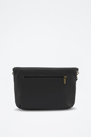 Sac bandoulière en cuir Alice - Noir