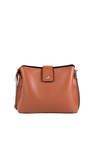 Sac bandoulière en cuir Ciosa - Marron