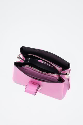 Sac bandoulière en cuir Ciosa - Rose