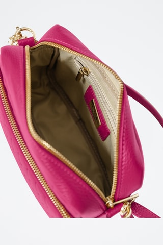 Sac bandoulière en cuir Colomba - Rose