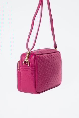 Sac bandoulière en cuir Colomba - Rose