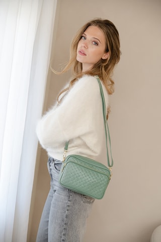 Sac bandoulière en cuir Colomba - Vert
