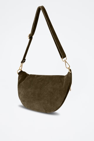 Sac banane en nubuck Iolanda - Vert