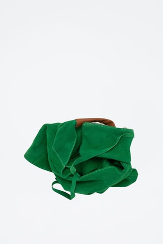 Cabas en cuir Eleonora - Vert