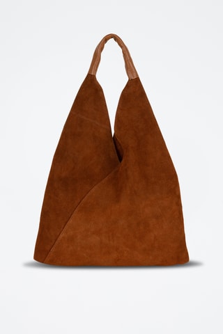 Cabas en cuir Eleonora - Marron