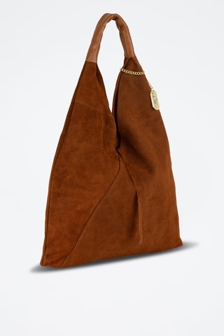 Cabas en cuir Eleonora - Marron